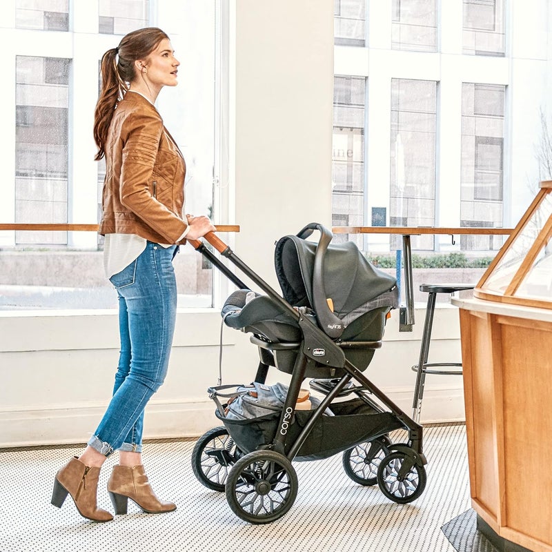 Chicco Corso Limited Edition Modular Travel System 0m-3y, Hampton - Image 2